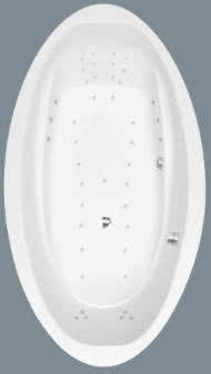 Wanna do hydromasażu AESCULAPOOL BODYWORK