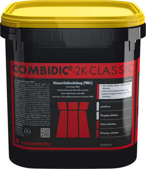 COMBIDIC-2K-CLASSIC - bezszowa, bezspoinowa, mostkująca rysy2-składnikowa bitumiczna powłoka grubowarstwowa (PMBC), bezszowa, bezspoinowa, mostkująca rysy, fot. Schomburg