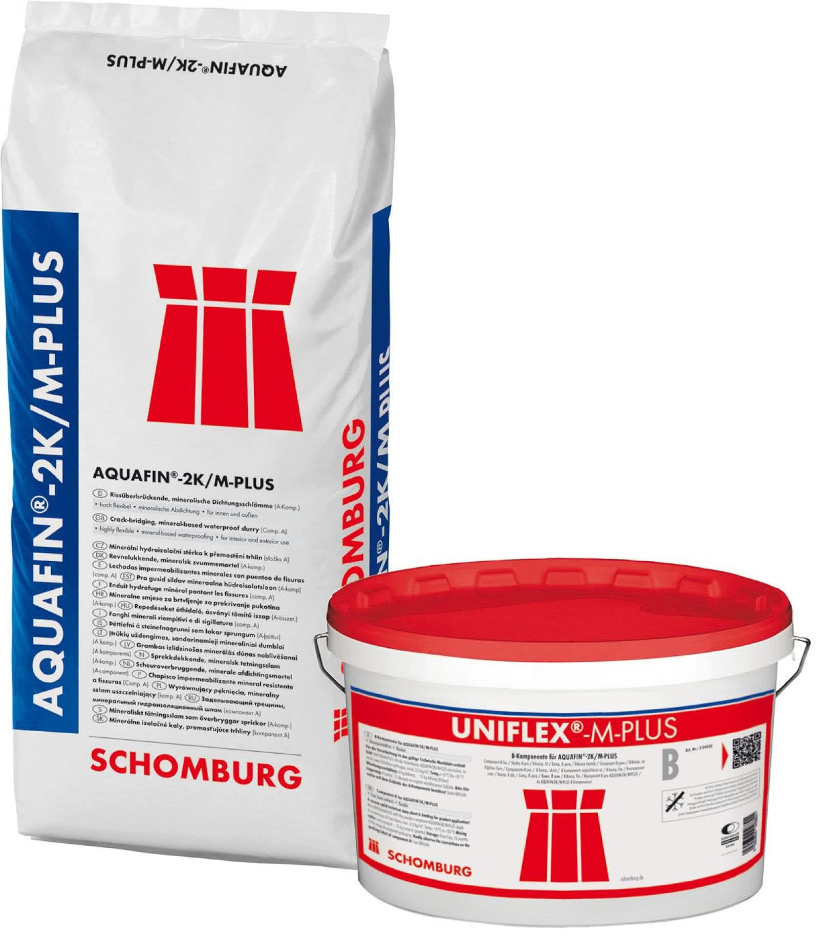 Mineralna zaprawa hydroizolacyjna AQUAFIN®-2K/M-PLUS. fot. SCHOMBURG